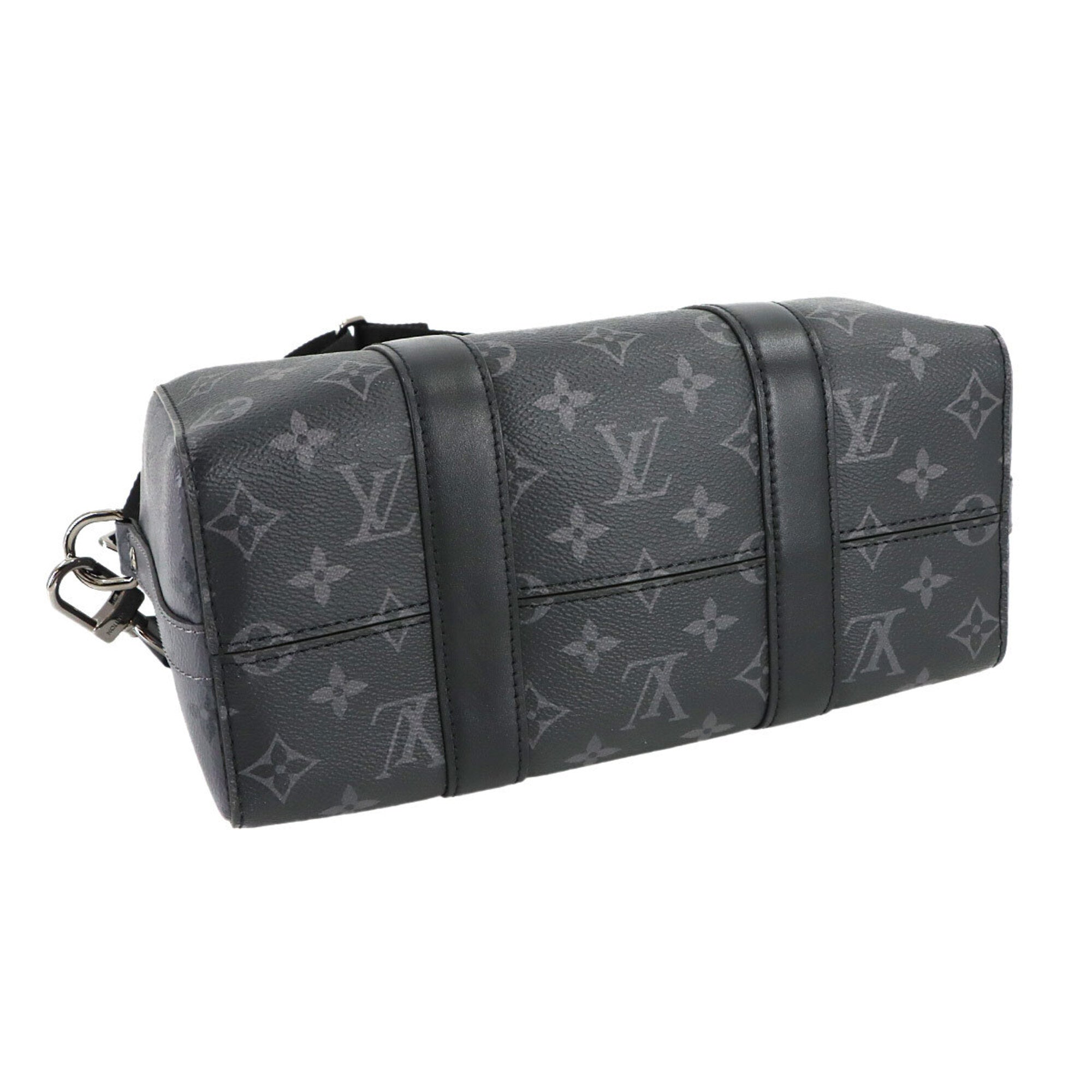 Louis Vuitton Monogram Eclipse Reverse City Keepall Shoulder Handbag M45936 RFID — Like New