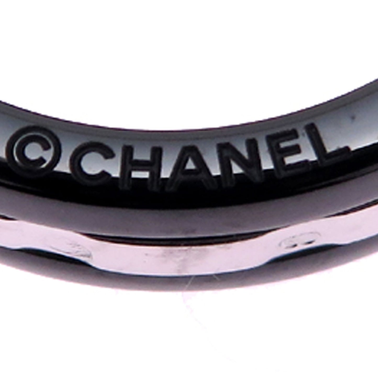 Chanel Ultra Women's Ring J3877 Ceramic Size 13