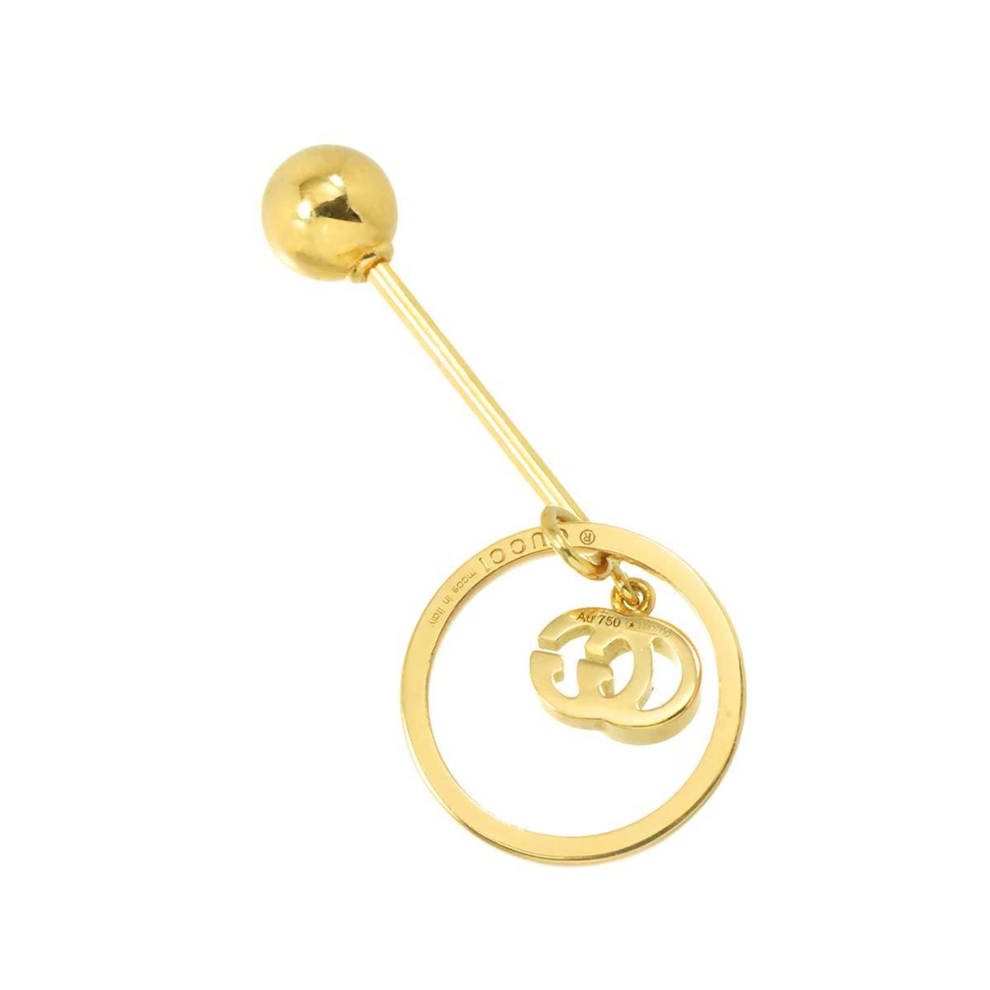 Gucci GG Running Swing Earring in 18K Yellow Gold (750) - Single
