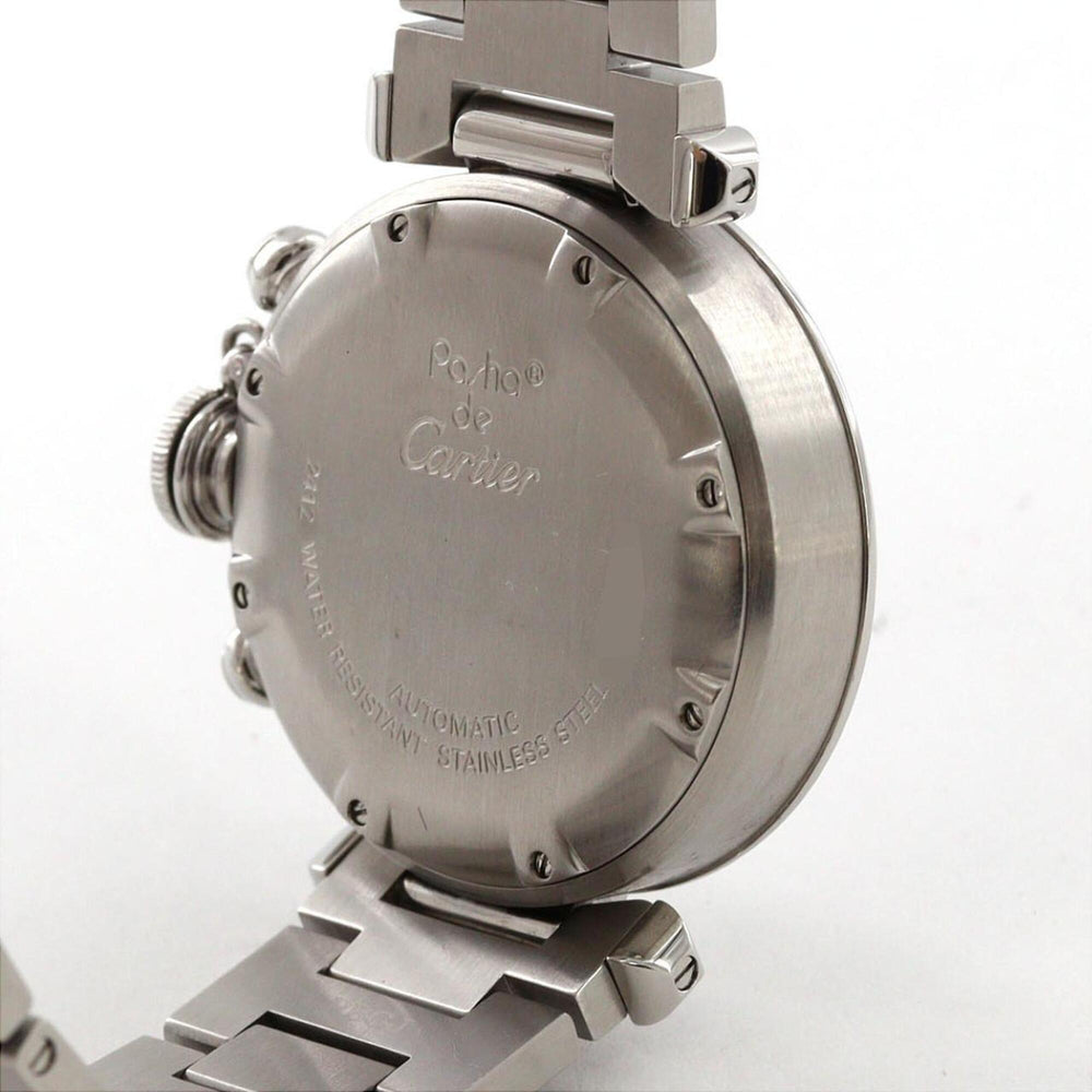 Cartier Pasha C Chronograph W31048M7 Stainless Steel Automatic Watch — Very Good