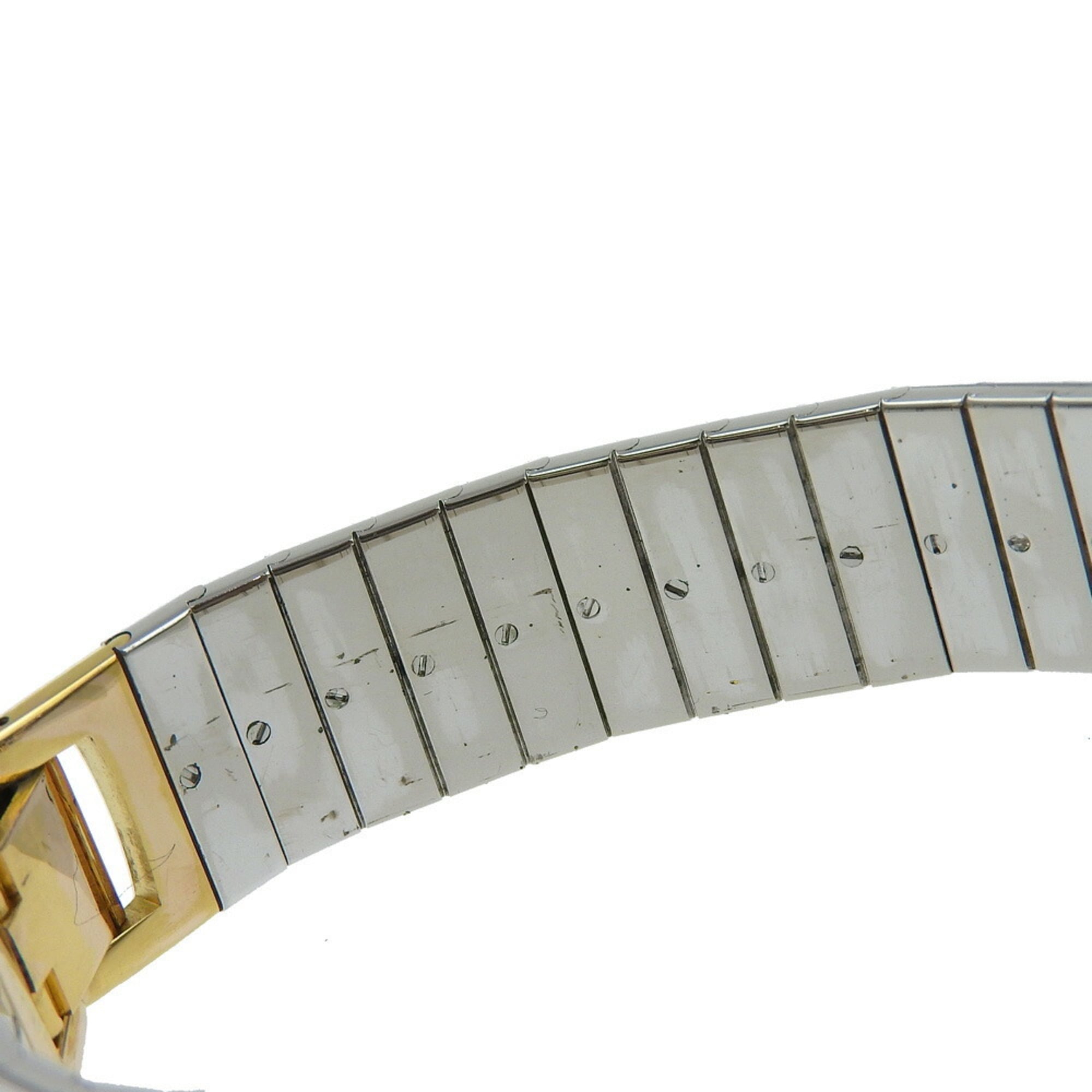 Christian Dior Watch 3026 Stainless Steel x Gold Plated Quartz Analog Display Black Dial Women's — Good