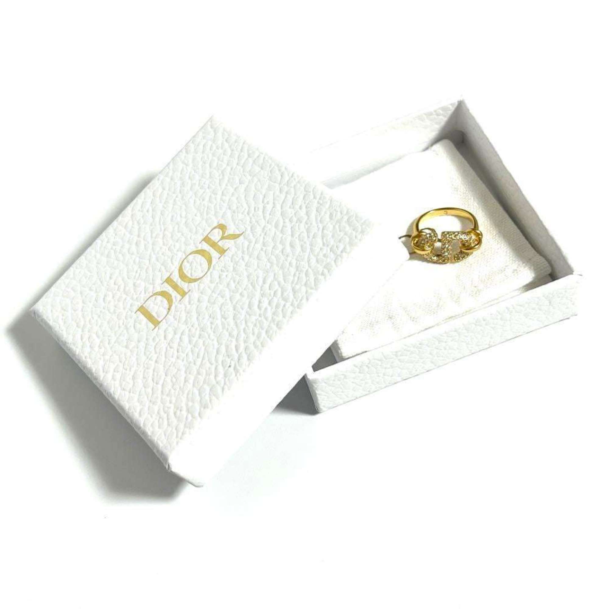 Christian Dior Dior Women's Ring CD Navy — Like New