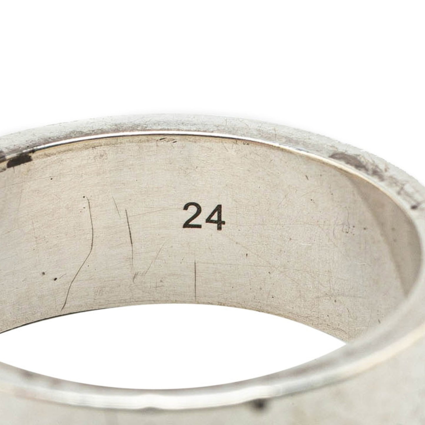 Gucci Branded G Ring #24 SV925 Silver Men's GUCCI