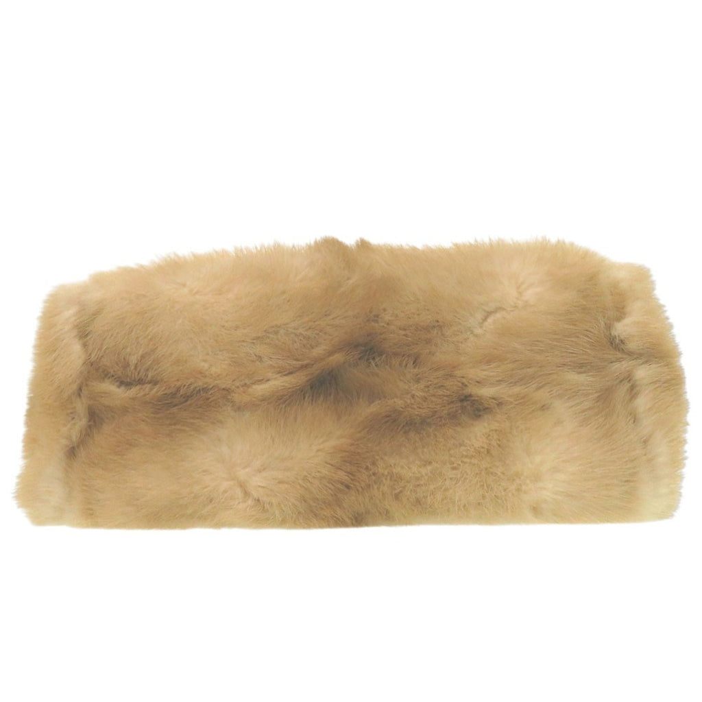 Excellent condition Fendi Peekaboo Mini 2-way handbag 8BN244 S8HC-199-10429 mink leather beige 1380