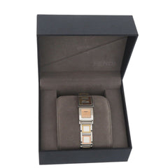 Fendi Secret 2 Time Zone 5500L Stainless Steel Gold Quartz Watch 1915 FENDI — Good