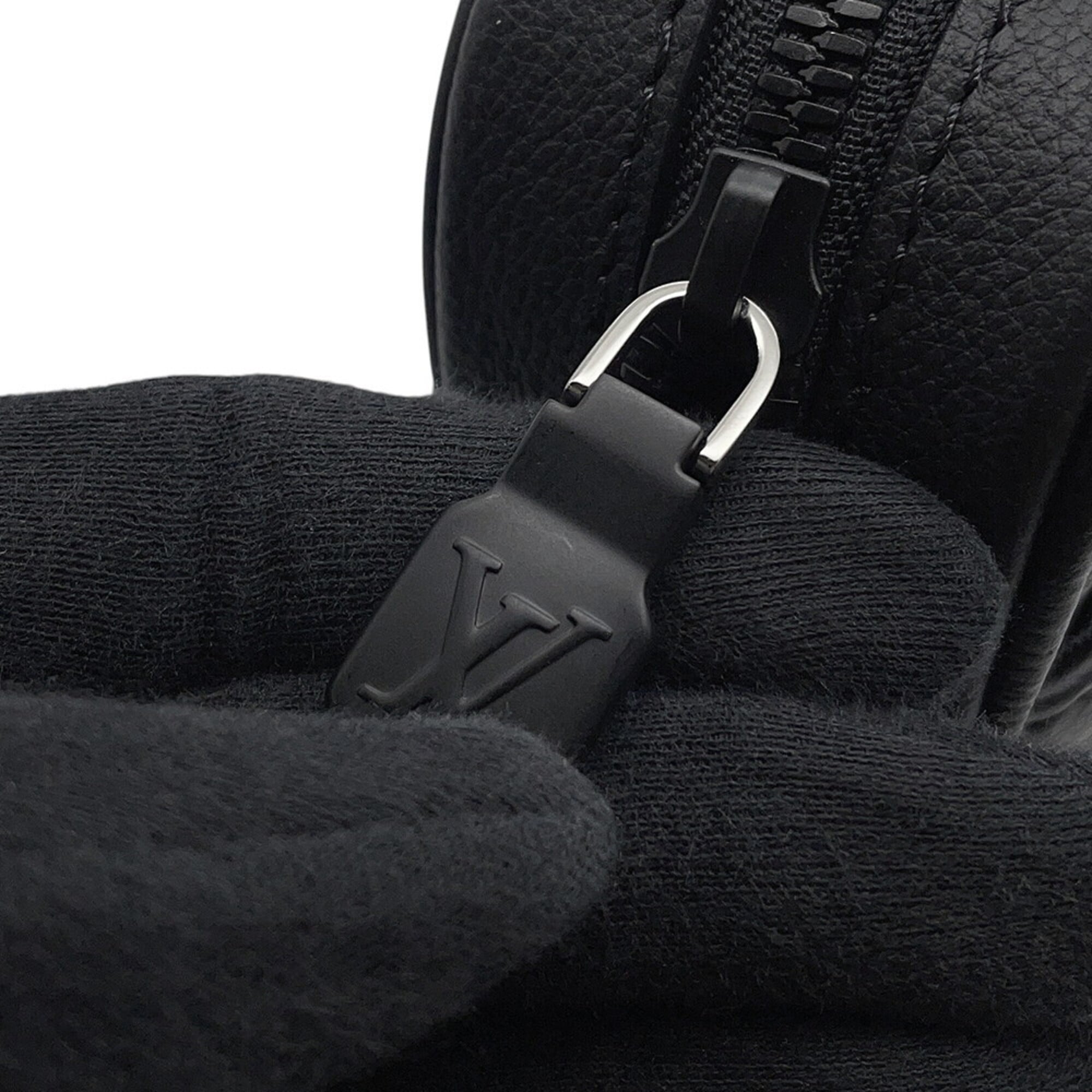 Louis Vuitton Monogram Shadow Trio Shoulder Bag M26713 LOUIS VUITTON Black Handbag for Men — Like New
