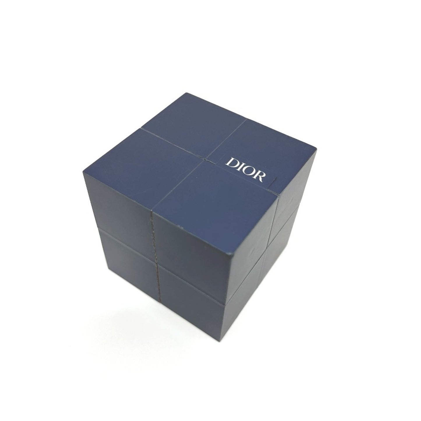 Christian Dior Dior CD Fashion Accessory Jewelry Cursive Ring, Women's, Silver