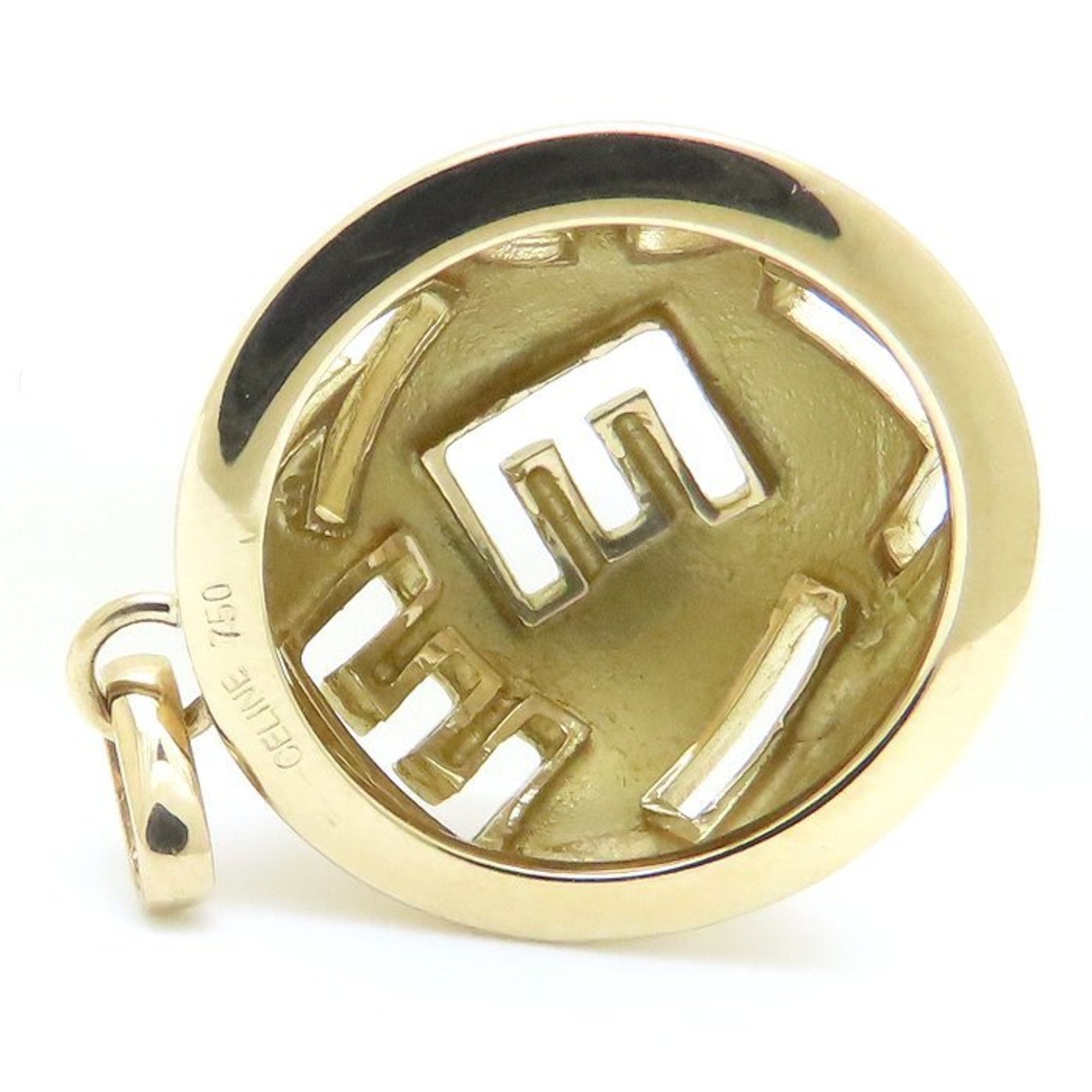 CELINE Pendant Top K18YG Yellow Gold 293668 — Like New