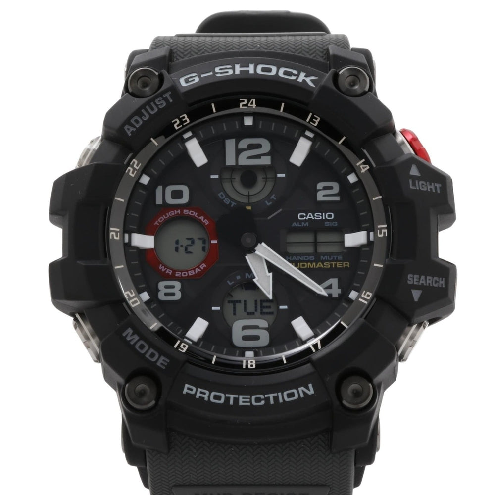 CASIO GSHOCK MASTER OF G LAND MUDMASTER GWG1001A8JF Men's Watch, Black Resin, Stainless Steel — New - Store Return
