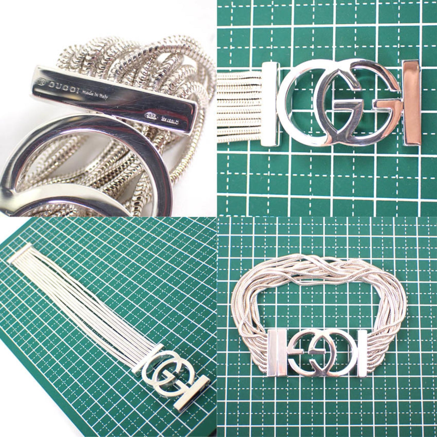 GUCCI 925 Interlocking G Bracelet