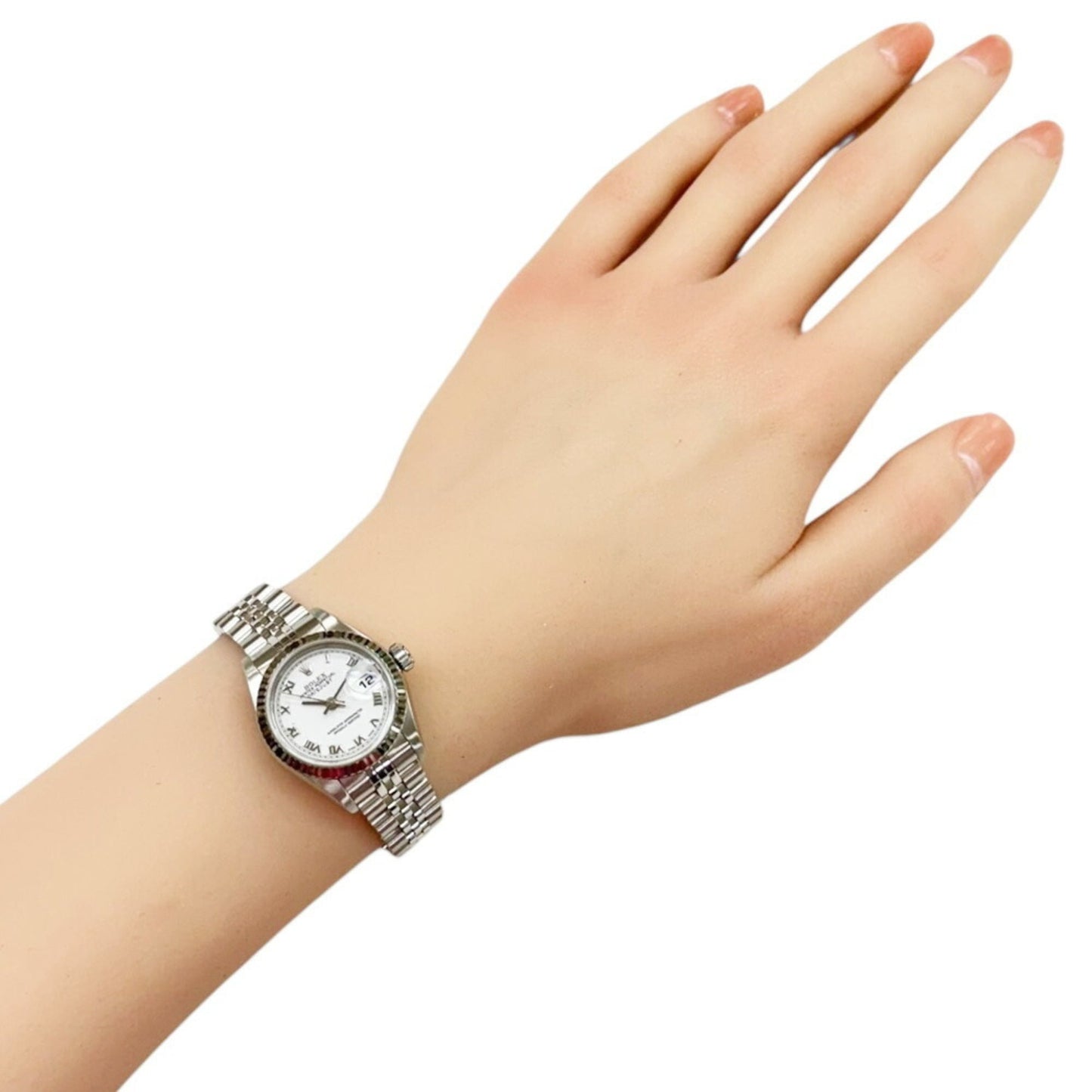 Rolex Datejust Oyster Perpetual Watch, Stainless Steel 79174, Automatic, Overhauled and Refinished, F-Number, Women's, Roman Numerals