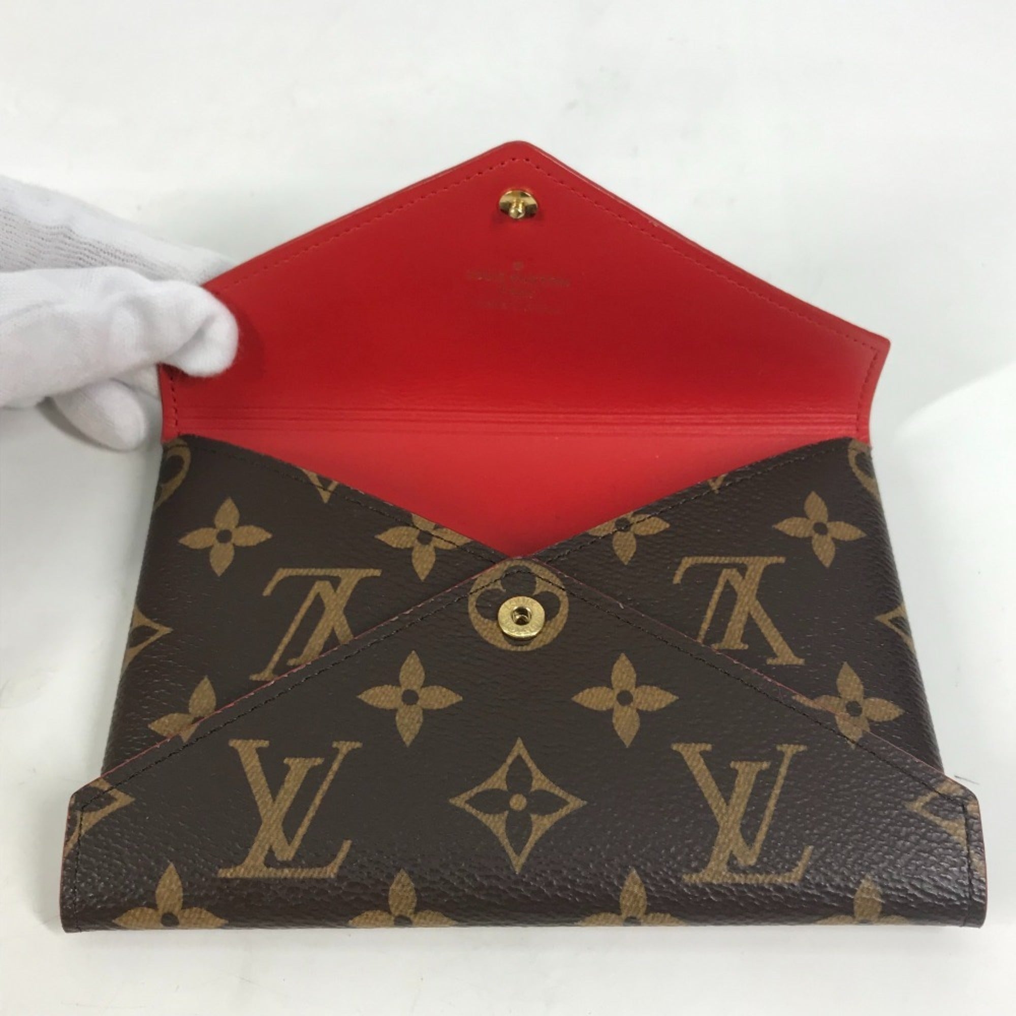 LOUIS VUITTON M62034 Monogram Pochette Kirigami Large and Medium Pouch Clutch Bag Canvas Women's Brown — Like New