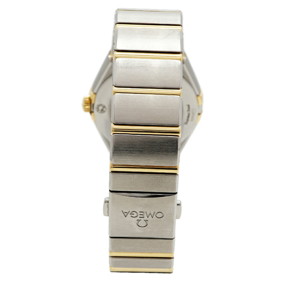 Omega Constellation Brushed Quartz 131.20.28.60.08.001 Gold Dial Women's Watch — Good