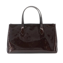 Louis Vuitton Wilshire PM Monogram Vernis Handbag Leather Amarante M93641 — New - Store Return