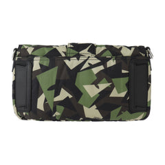 FENDI Mamma Bucket Camouflage Shoulder Bag 7V72 Nylon Leather Green Beige Black Waist Clutch 3WAY Military Pattern 2406063007036R1 — Like New