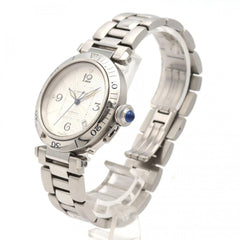 Cartier Pasha W31031H3 Stainless Steel Automatic Watch — Good