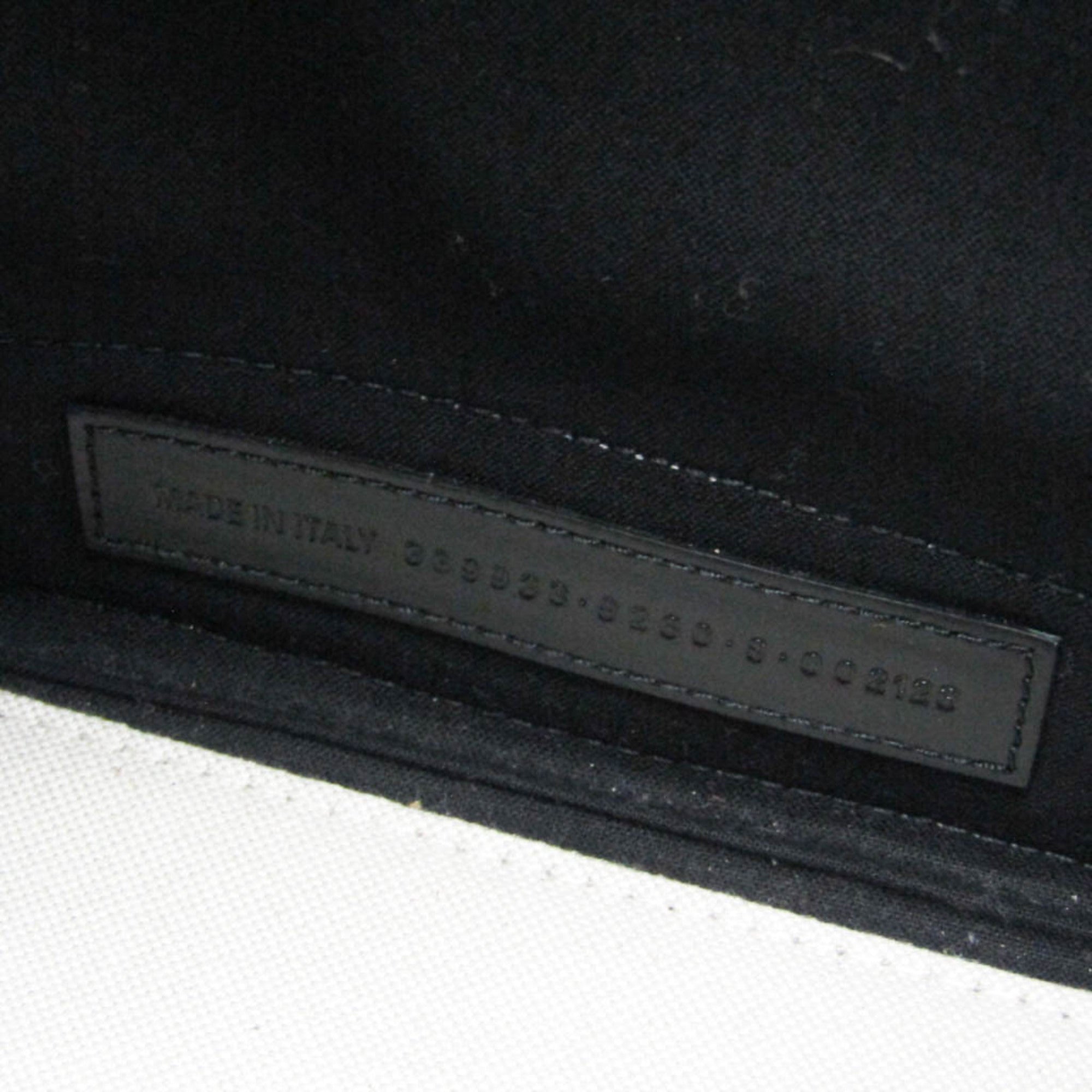 Balenciaga Navy Cabas S 339933 Women's Canvas,Leather Handbag Black,Off-white — Like New