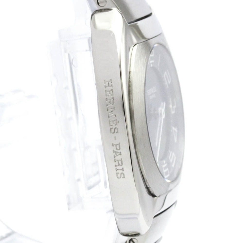 HERMES Espace Stainless Steel Quartz Ladies Watch ES1.210 Polished — Very Good