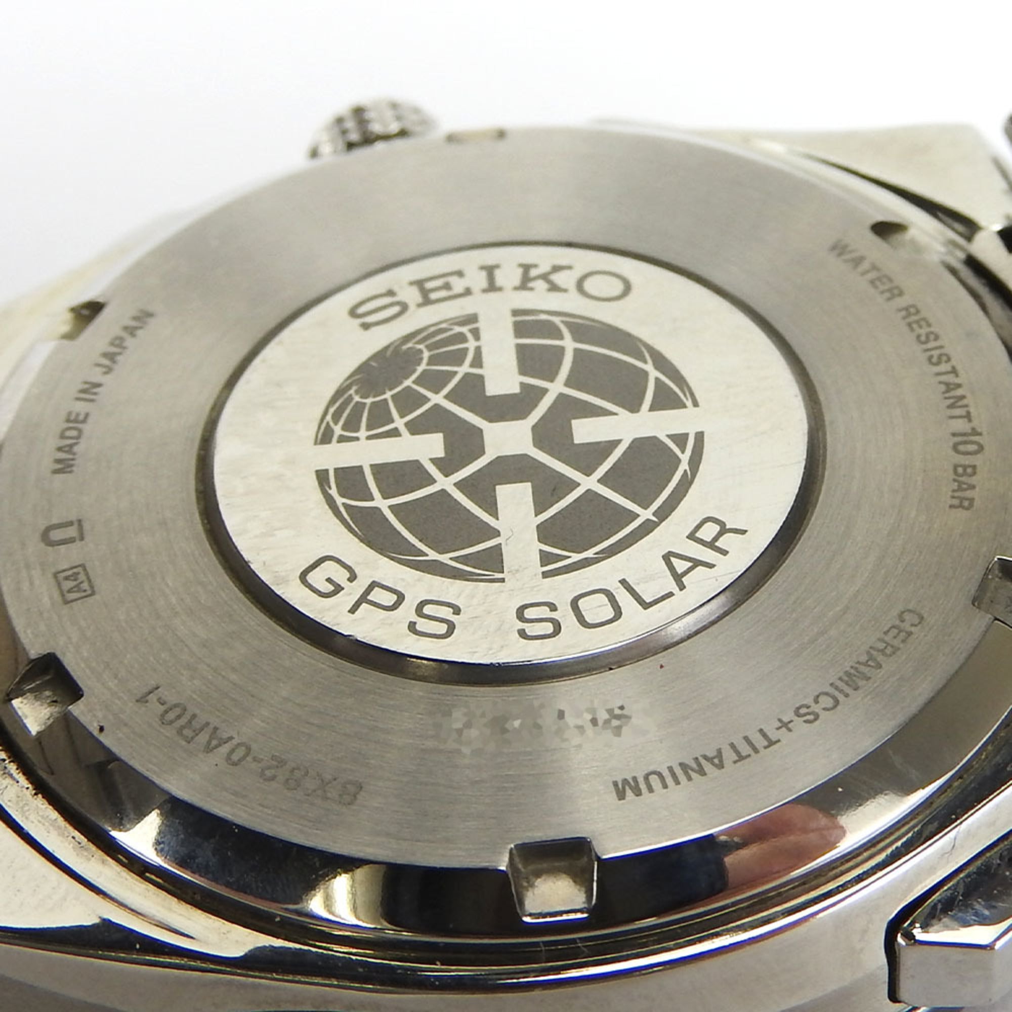 Seiko Astron SBXB129 8X82-0AR0-1 Titanium Chronograph 8X Series Men's Watch — Good