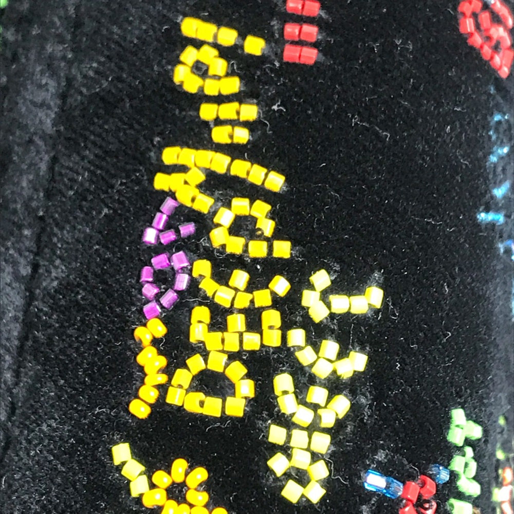 CELINE Small C Bag Chain Shoulder Bag Black x Multicolore — Like New