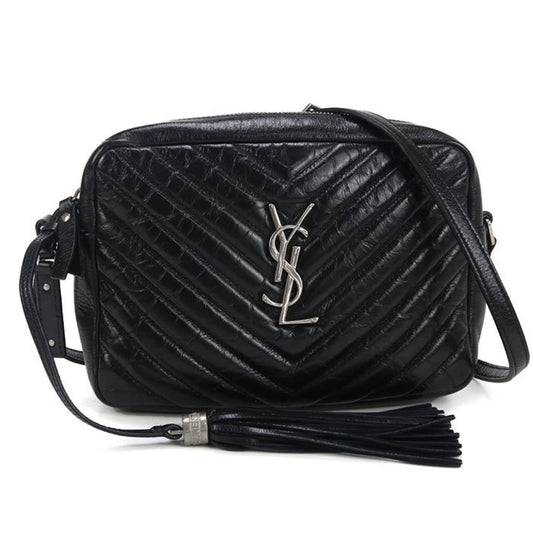 SAINT LAURENT Crossbody Shoulder Bag 468537 Camera Lou Women's Black