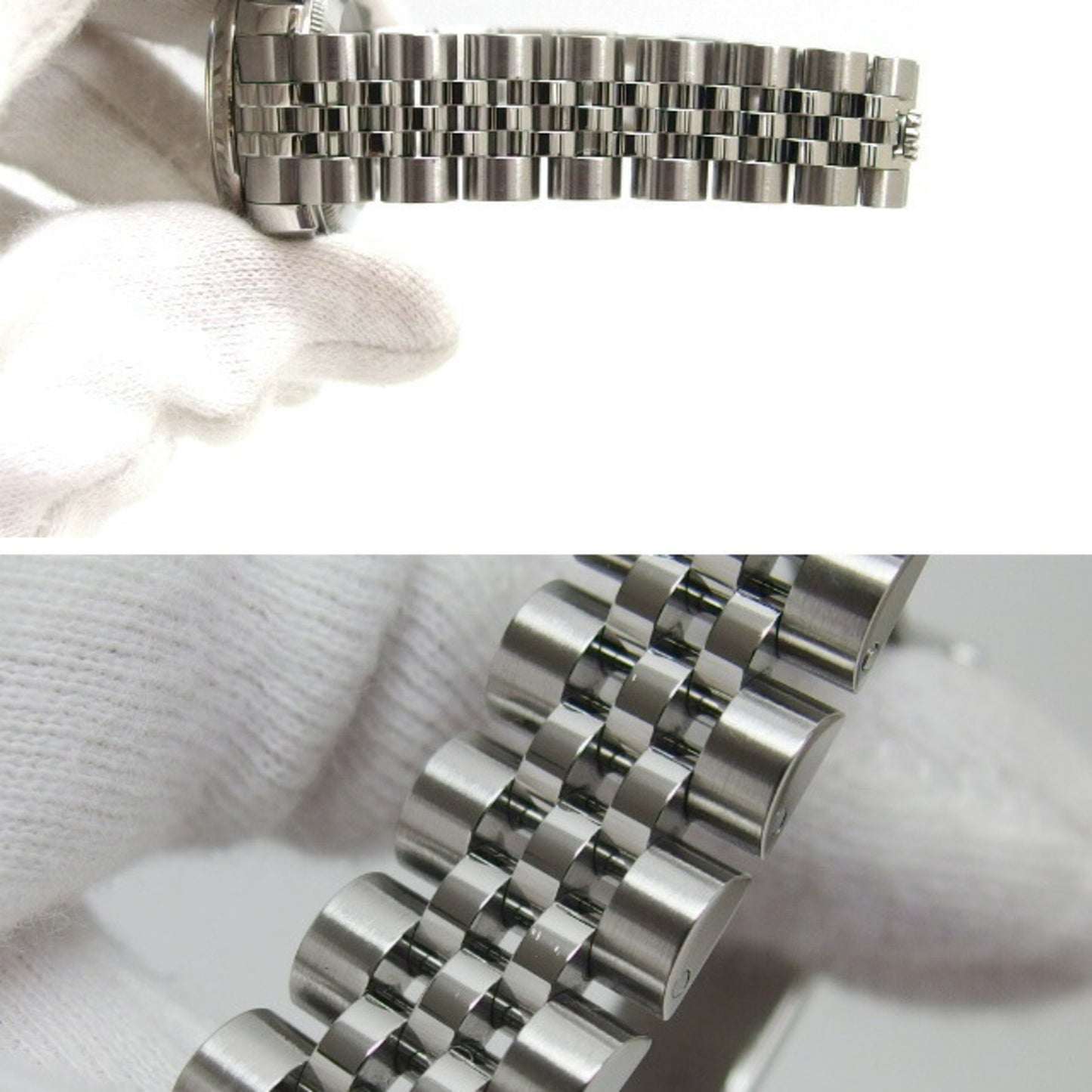 Rolex Datejust Black Shell 10P Diamond Women's Watch