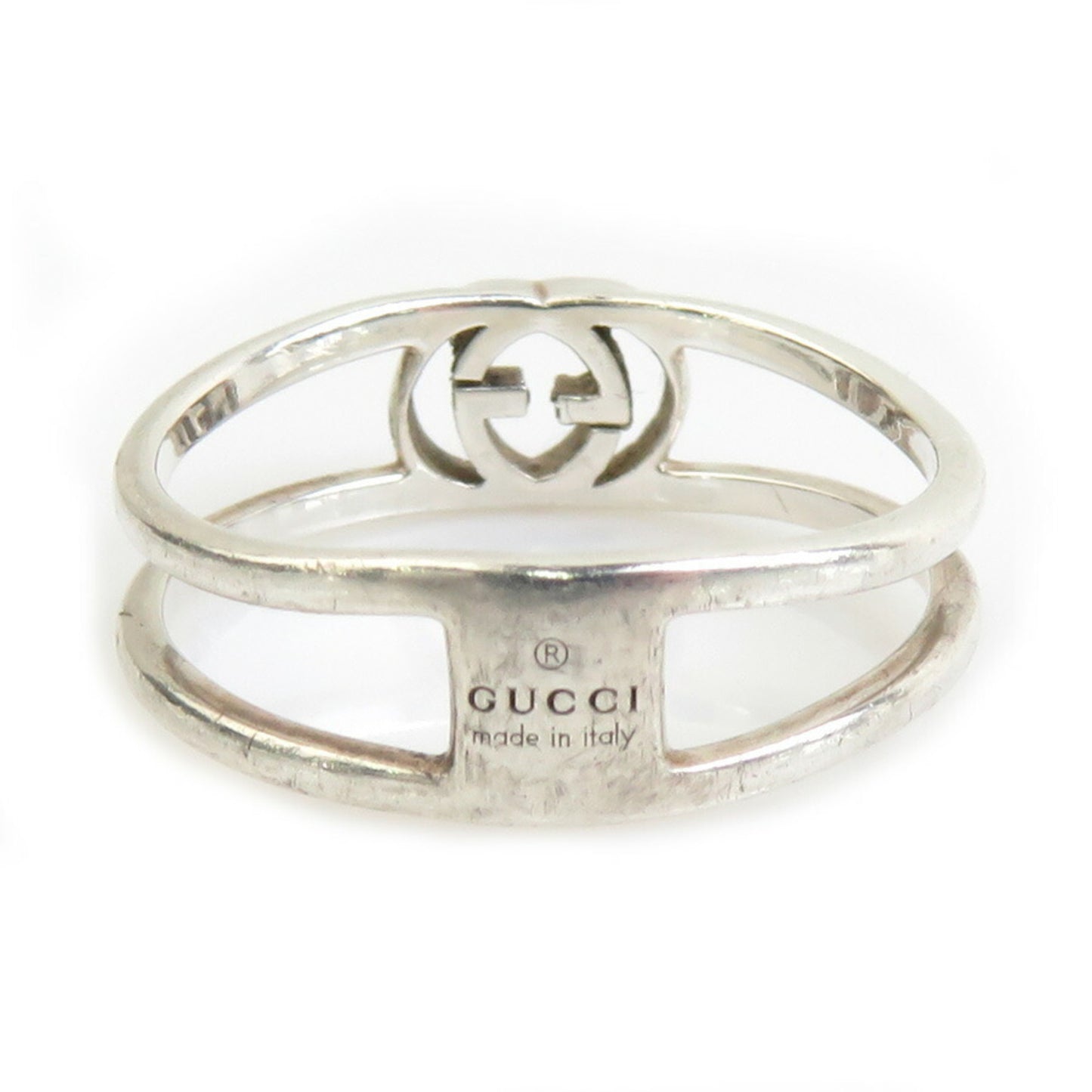 Gucci GUCCI Rings Silver 925 Men's Women's h31208a