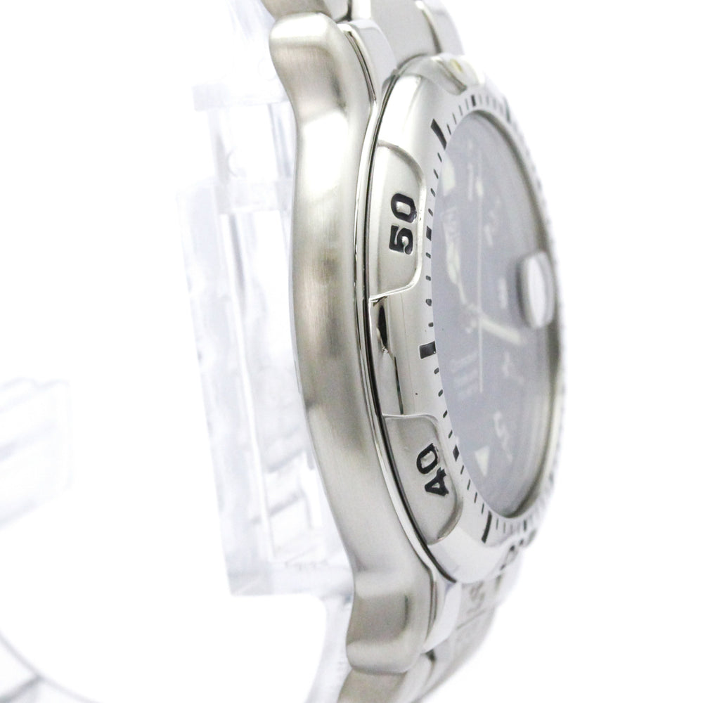 TAG HEUER 6000 Chronometer Steel Automatic Mens Watch WH5113 Polished — Very Good