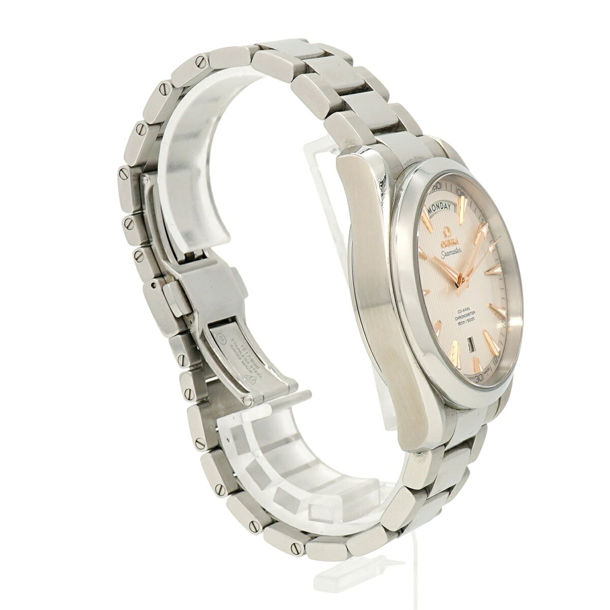 Omega Seamaster Aqua Terra Day-Date 231.10.42.22.02.001 Silver Dial Men's Watch — Good