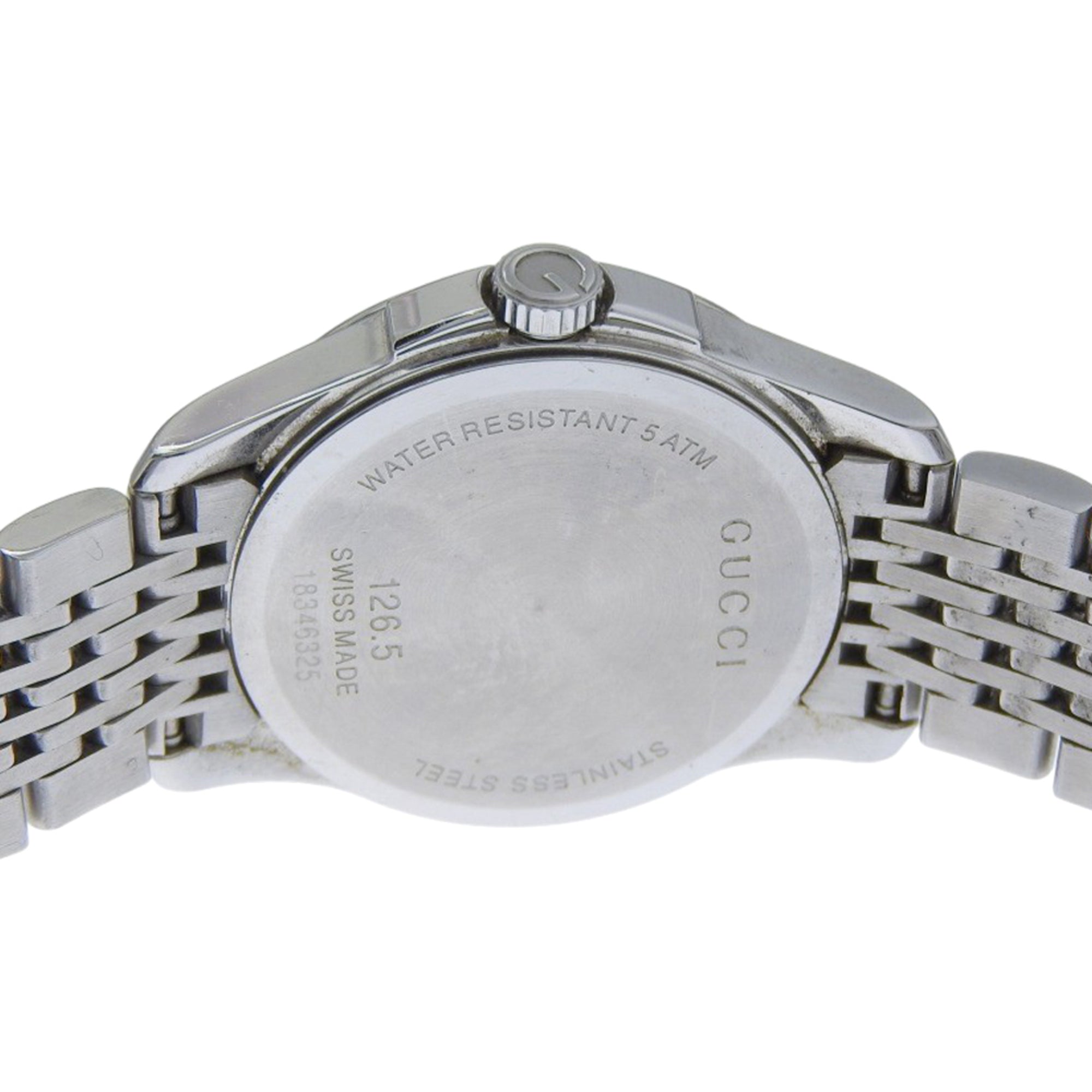 Gucci GUCCI watch 126.5 Stainless steel quartz analog green dial women's — Good