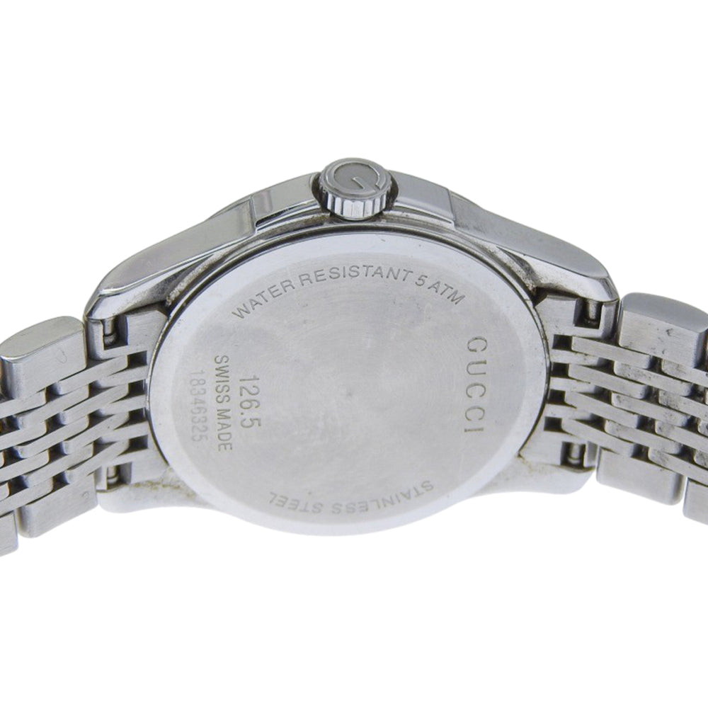 Gucci GUCCI watch 126.5 Stainless steel quartz analog green dial women's — Good