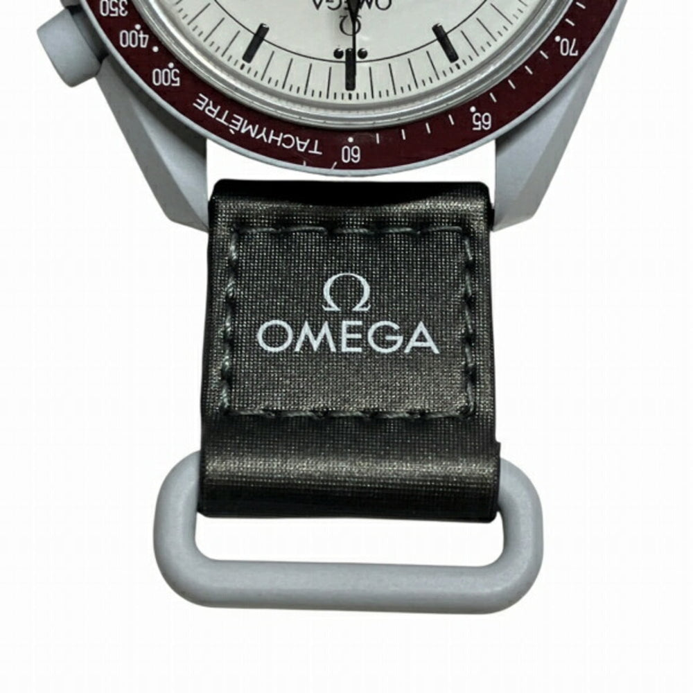 Omega x Swatch MoonSwatch Mission to Pluto SO33M101 Quartz Watch Men's — Good