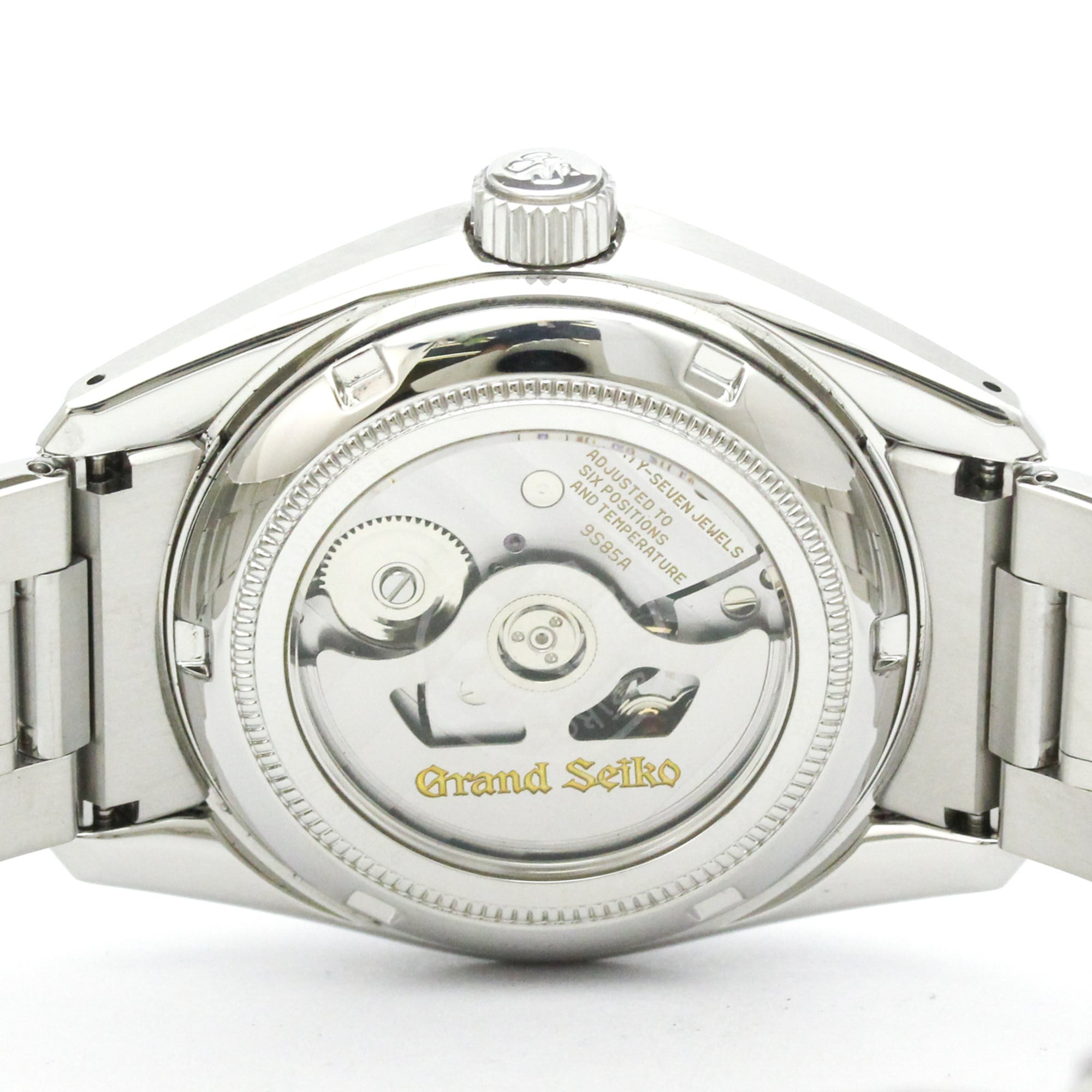 GRAND SEIKO Mechanical Hi-Beat 36000 Watch SBGH001(9S85-00A0) Polished — Very Good