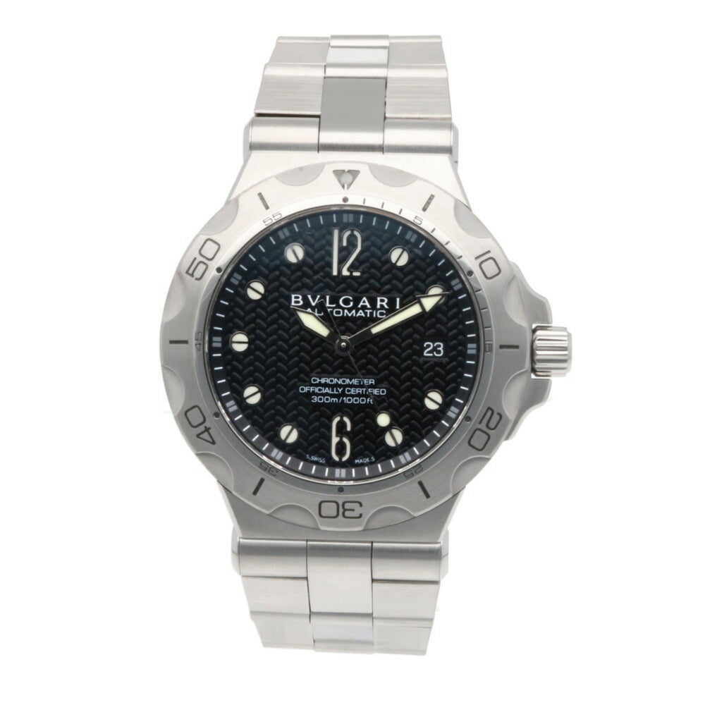 Bvlgari Diagono Scuba Watch Stainless Steel DP42SDS Automatic Men's BVLGARI Manufacturer's Finish — Good