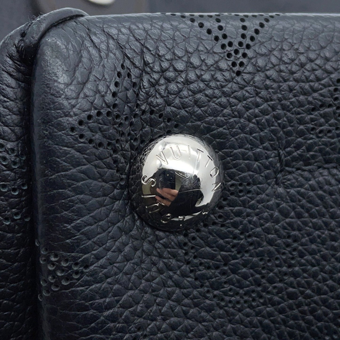 Louis Vuitton Monogram Mahina PM Handbag M54350 LOUIS VUITTON Shoulder Bag Black