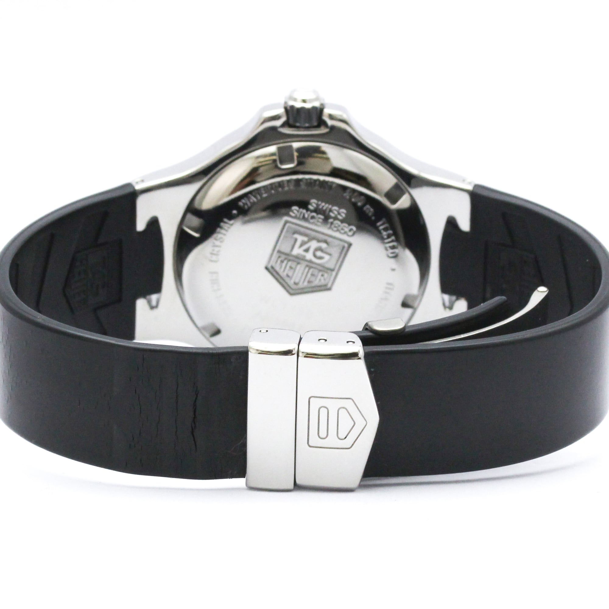 TAG HEUER Kirium Titanium Rubber Quartz Mens Watch WL1180 (外装仕上げ済み) — Very Good