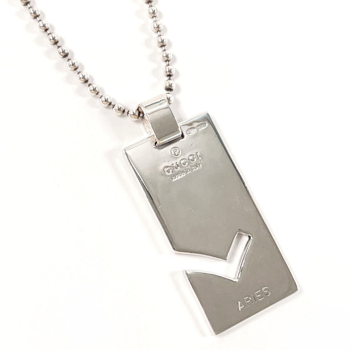 GUCCI Aries Constellation Necklace in Sterling Silver, Unisex