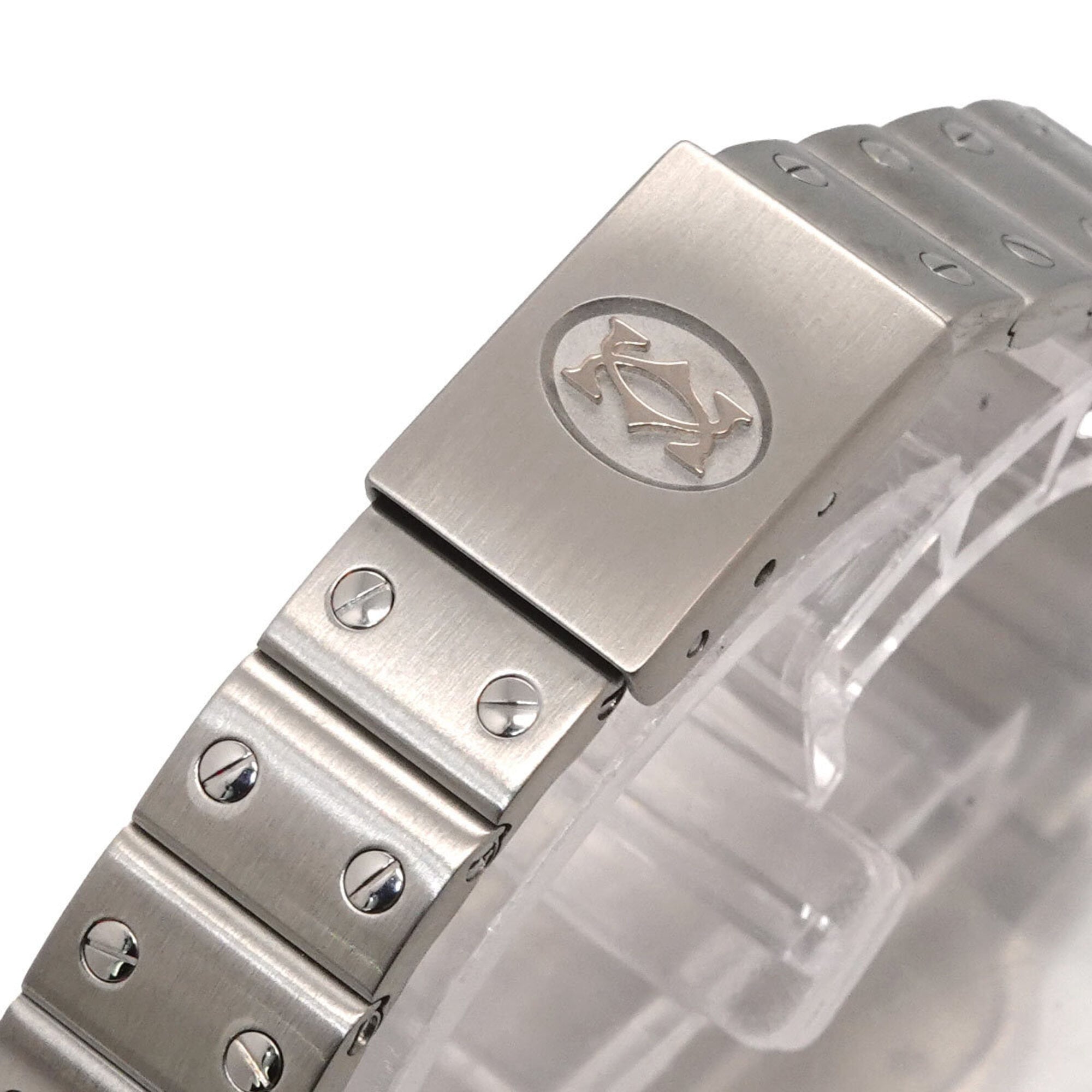 Cartier Santos Galbee SM W20024D6 Women's Watch, Ivory, Quartz Watch — Like New