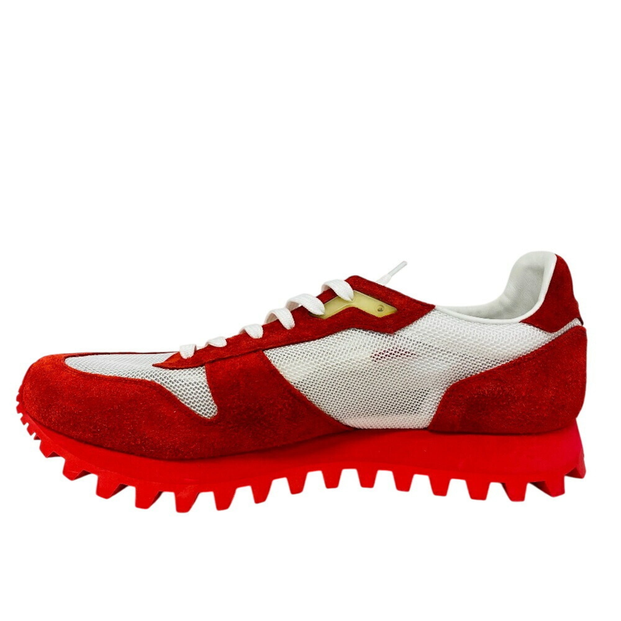 LOUIS VUITTON Louis Vuitton 30 V Runner Line LV Sneakers Red