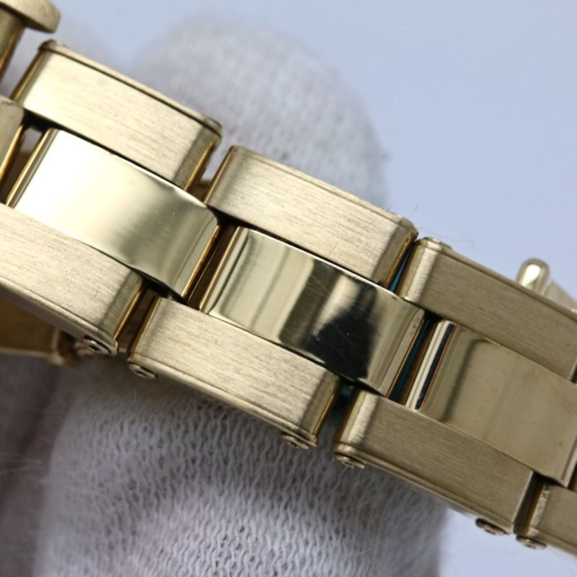 ROLEX Oyster Perpetual 11P Diamond 67198G Women's Watch 18K Yellow Gold 40582 — Good