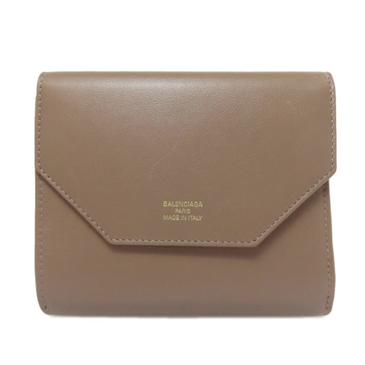 Balenciaga 753762 Leather Bifold Wallet for Women