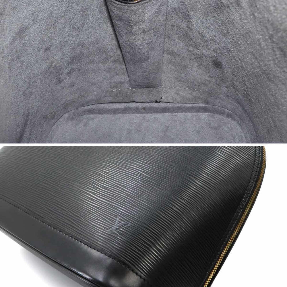 Louis Vuitton Alma PM Epi Leather Handbag, Noir (M52142), Gold Hardware — Like New