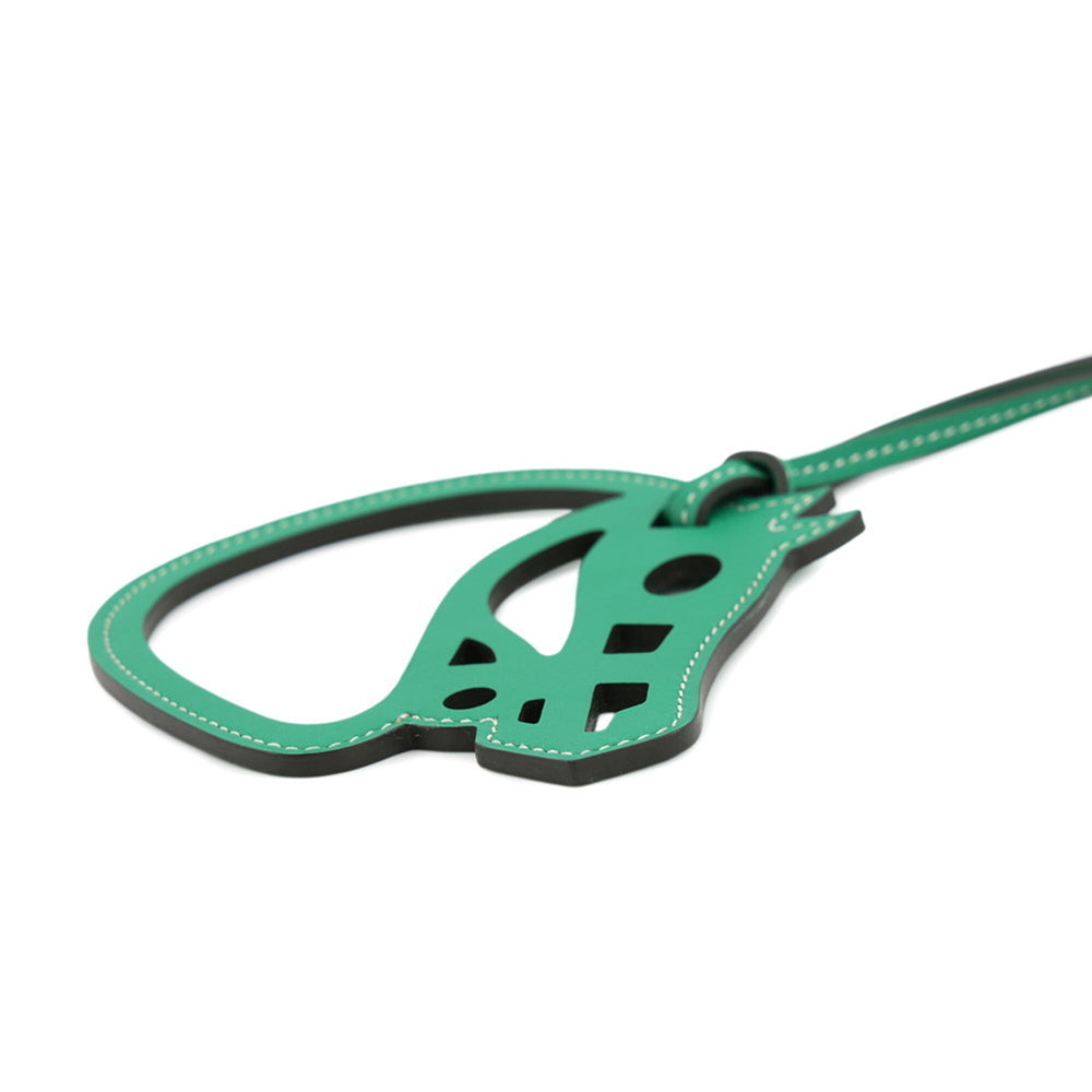 Hermes accessory bag charm Paddock Cheval mint Swift HERMES — Like New