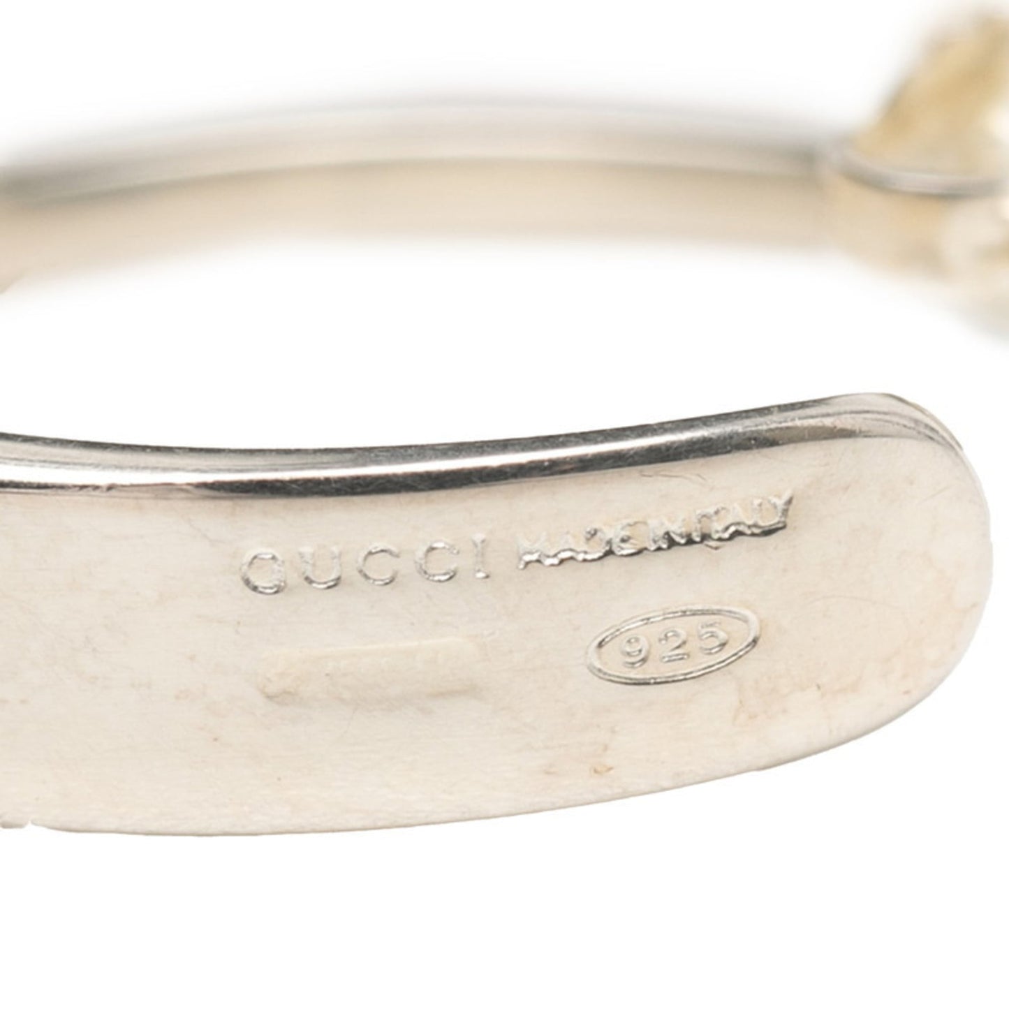 Gucci G Logo Hoop Earrings in SV925 Silver for Women