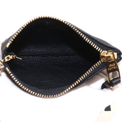 LOUIS VUITTON Louis Vuitton Pochette Cle Coin Case, Two-Tone Empreinte, M80885, Women's — New - Store Return