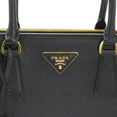 Prada Galleria handbag, tote bag, shoulder Saffiano leather, black, women's, 1BA786 NERO T5896 — New - Store Return