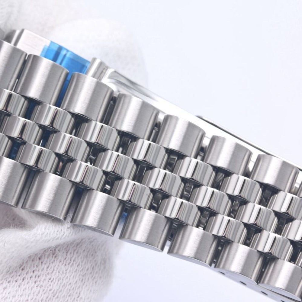 ROLEX Datejust 10P Diamond 16234G Men's Watch 18K White Gold x Stainless Steel 40300 — Good