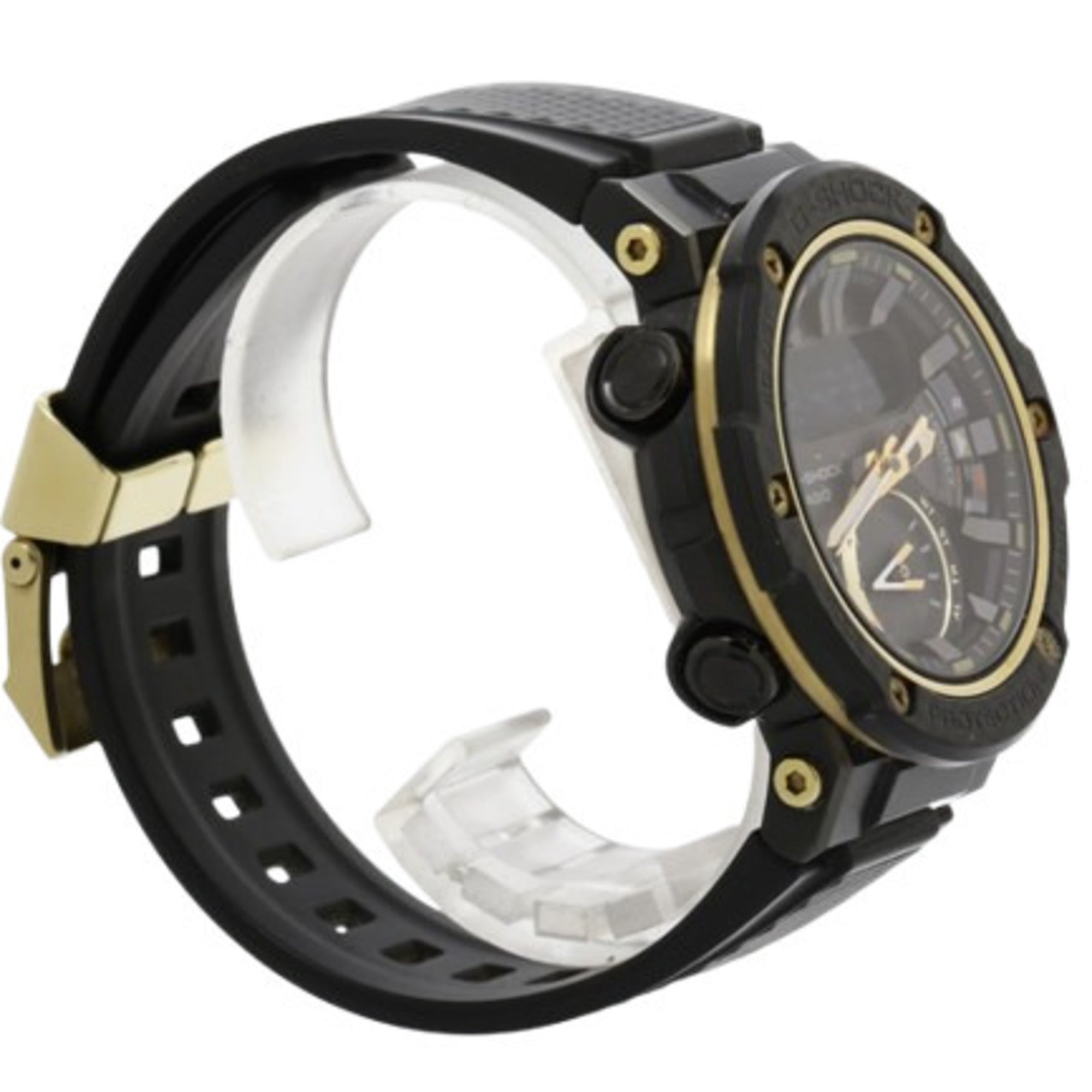 CASIO G-SHOCK G-STEEL GST-B200X-1A9JF Men's Watch, Black Carbon Fiber, Stainless Steel, Resin, Bluetooth, Solar, Analog-Digital — Good