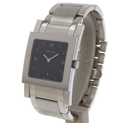 Gucci G Metro Watch 7900M.1 Stainless Steel Quartz Analog Display Black Dial Women's — Good