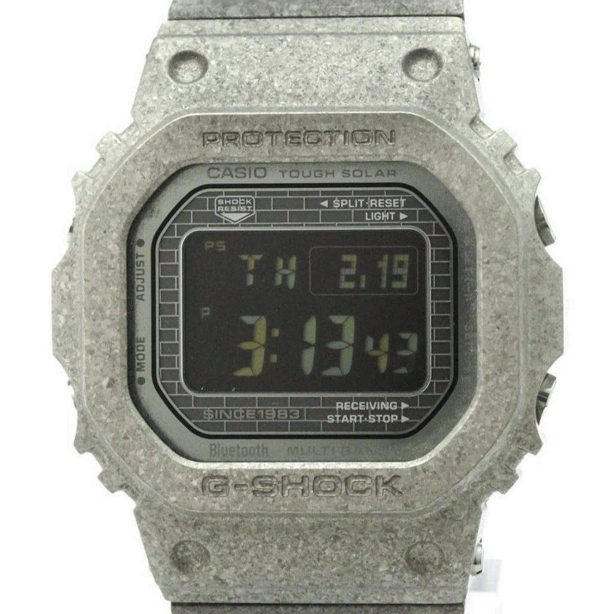 CASIO G-SHOCK Full Metal 40th Anniversary Tough Solar Radio-controlled Watch GMW-B5000-1JR — Very Good